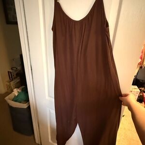 Amazon Chocolate Brown Jumpsuit